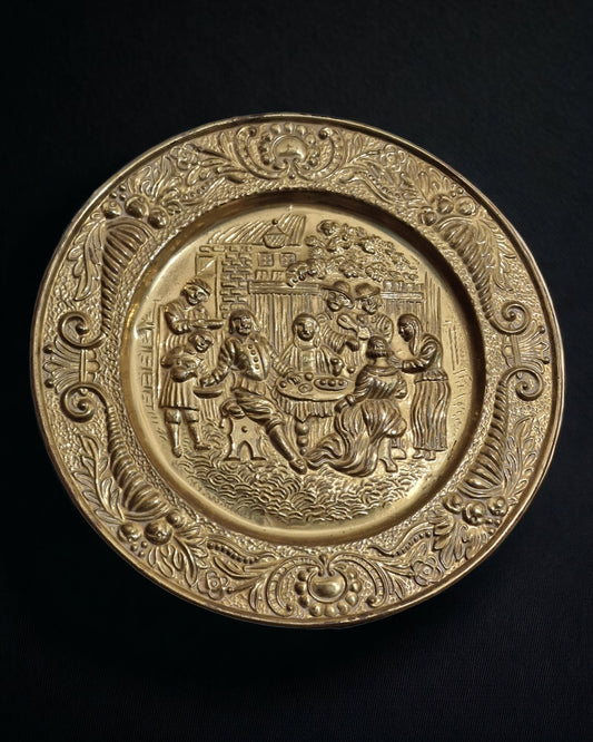 Decorative Brass Wall Plaque